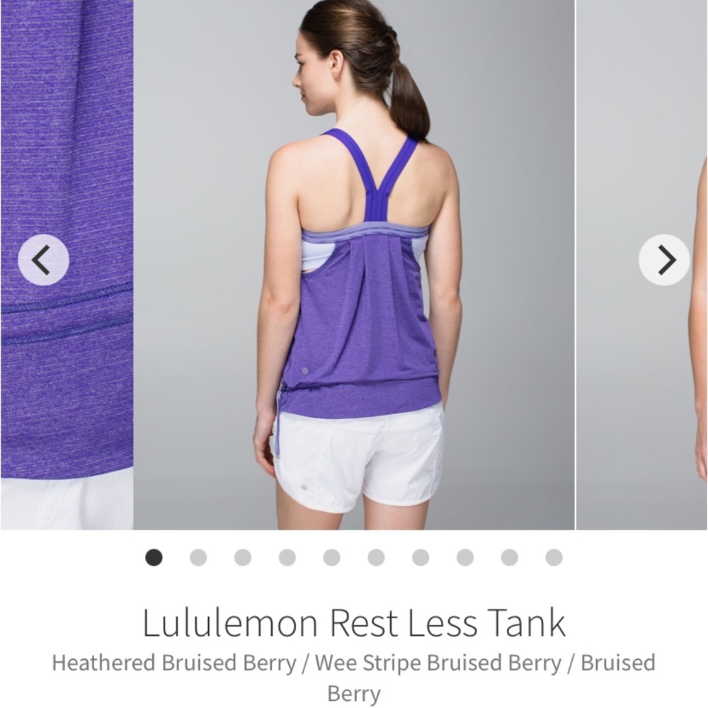 Lululemon Rest Less Tank